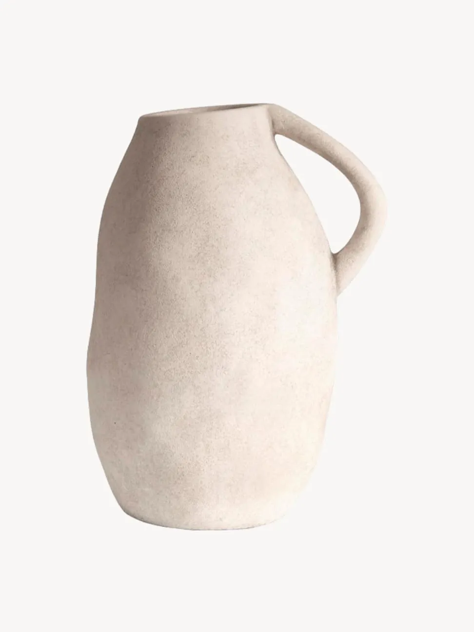White ceramic vase