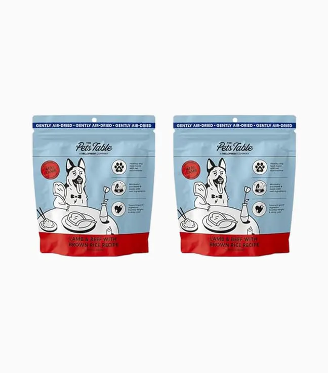 Pellets, Dry Dog Food, Chicken, Brown Rice and Barley, 15 lb Bag